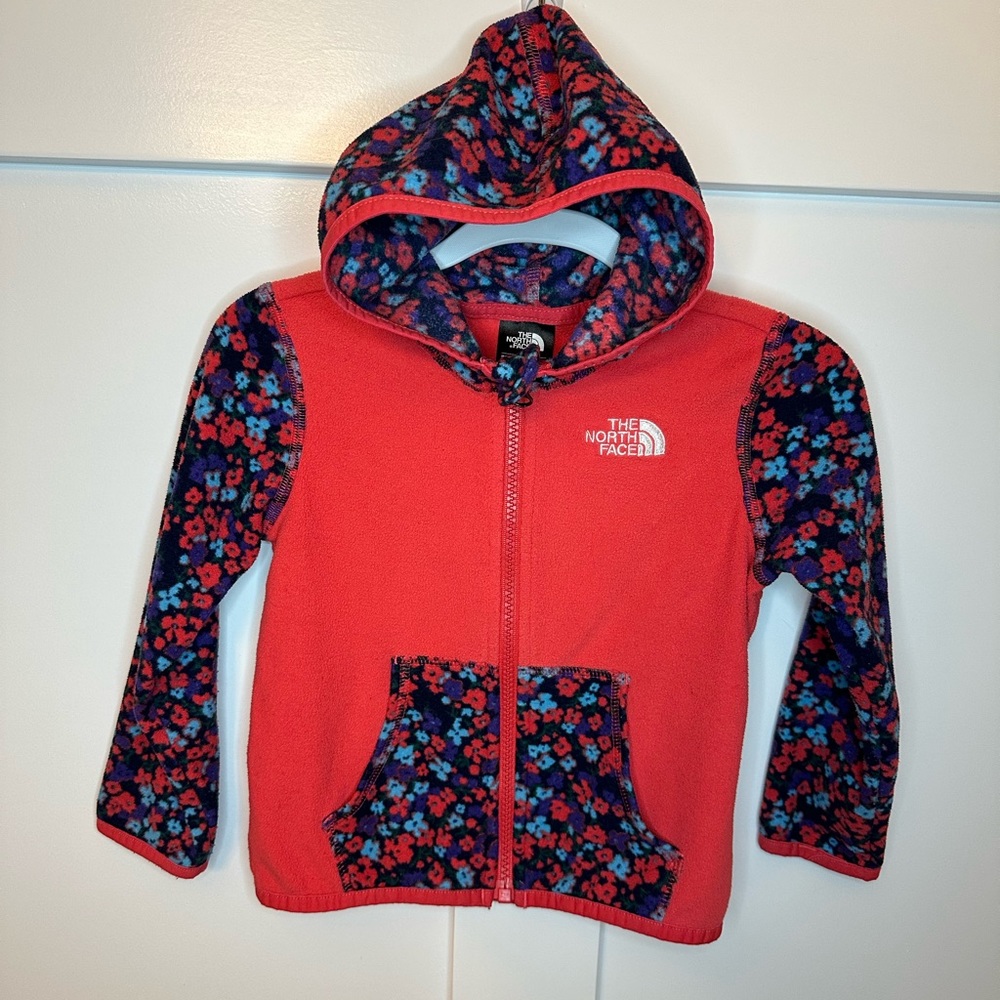 North Face Hooded Toddler Fleece